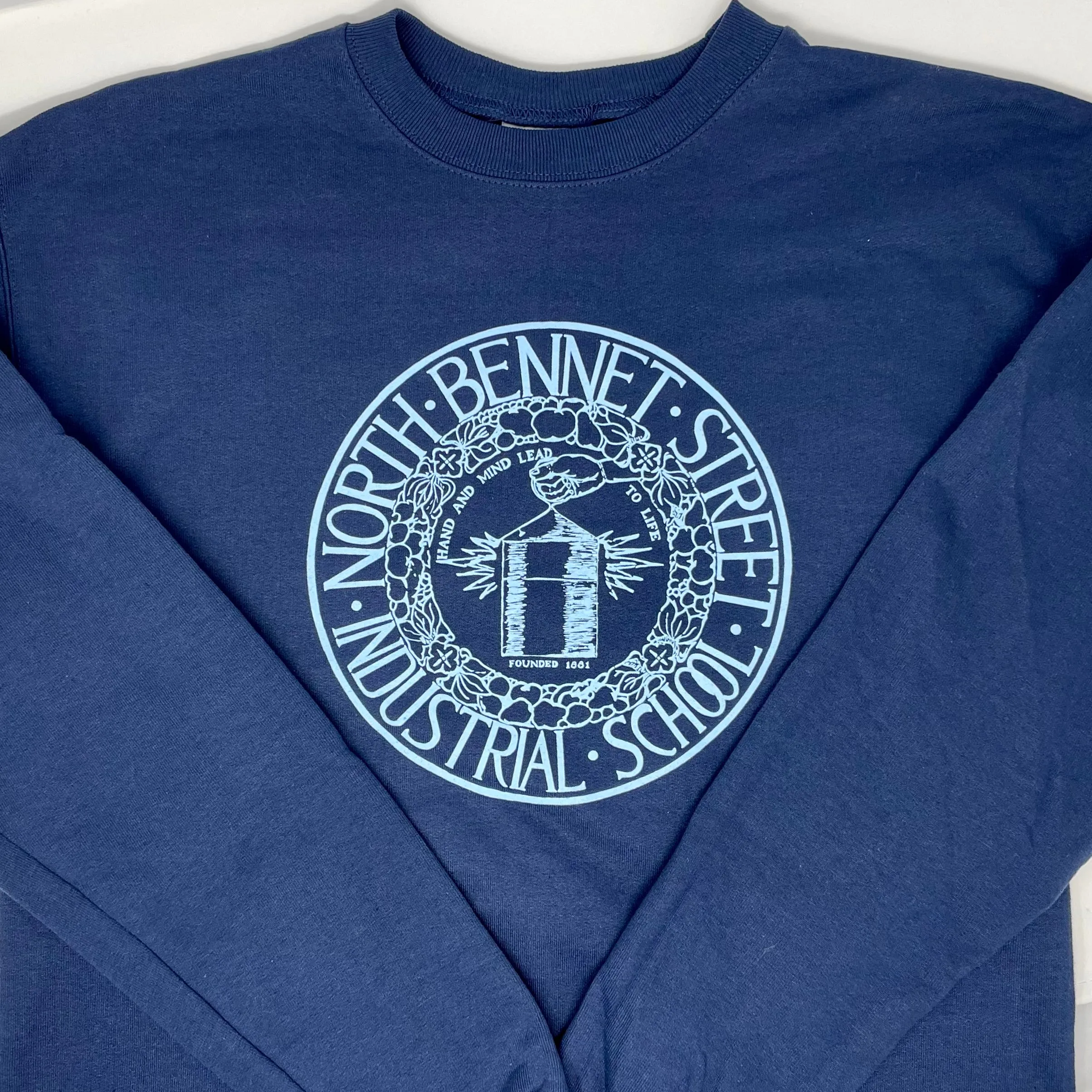 Navy Crew Neck Sweatshirt