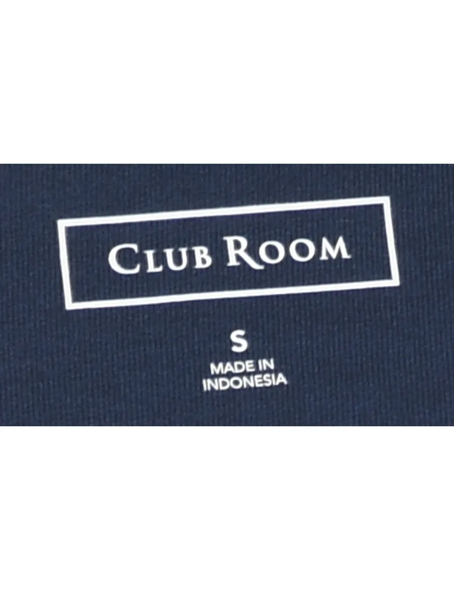 Navy Plain Sweatshirt - S