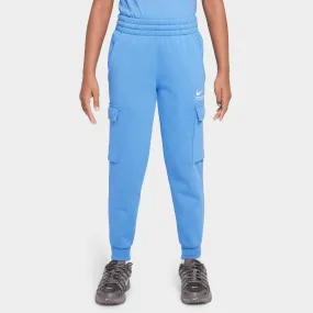 Nike Sportswear Juniors' Fleece Cargo Pants / Blue Beyond