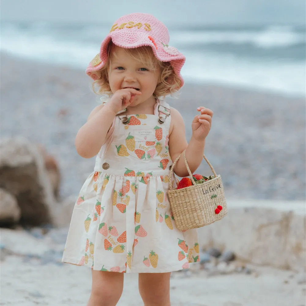 Overall Dress Strawberry