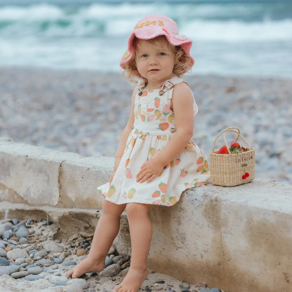 Overall Dress Strawberry