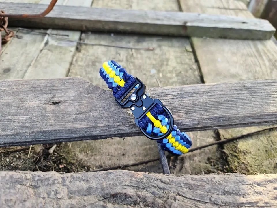 P&M braid Dog collar