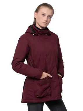 PE Cascata Ladies Waterproof Jacket Wine