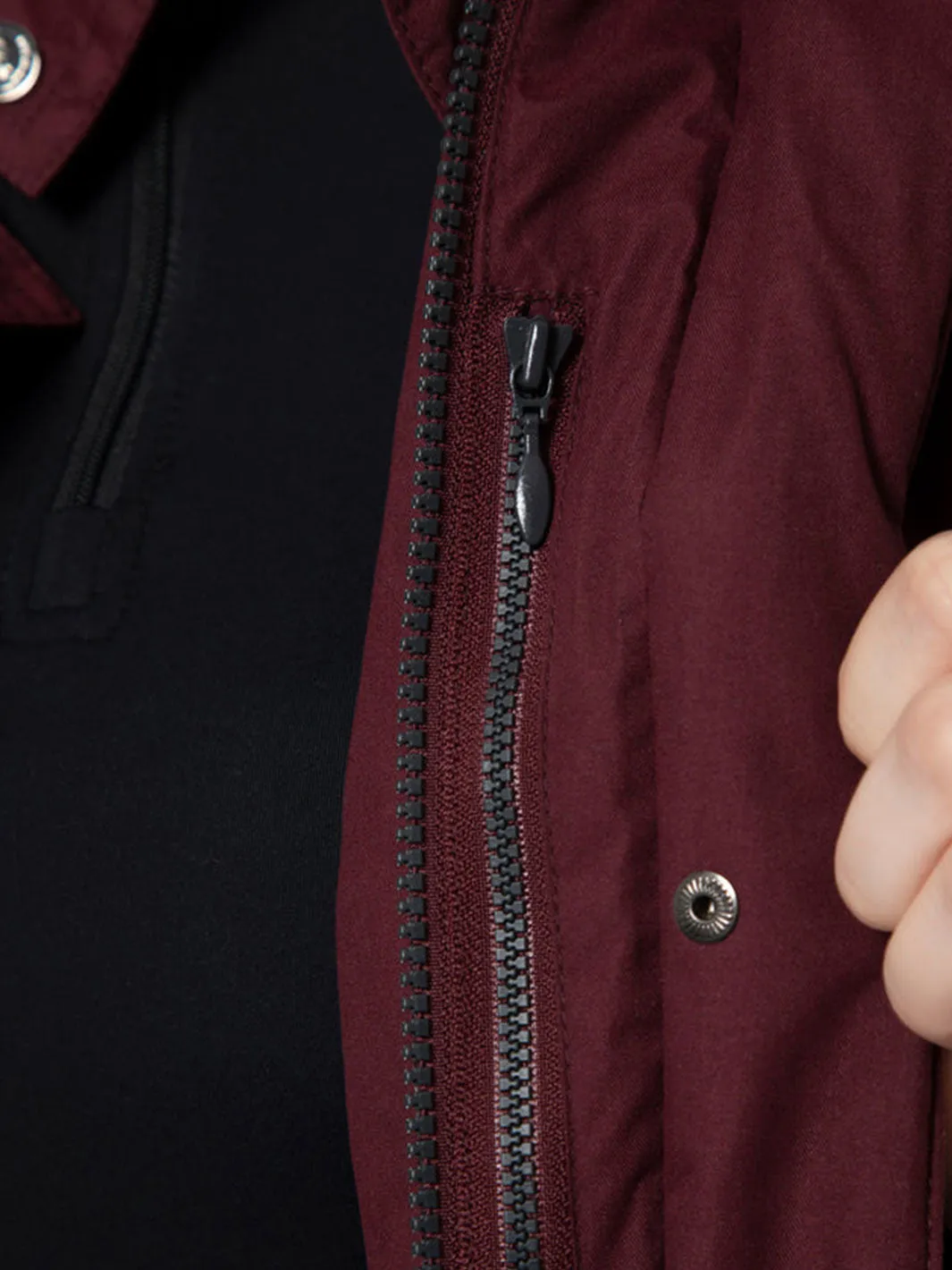 PE Cascata Ladies Waterproof Jacket Wine