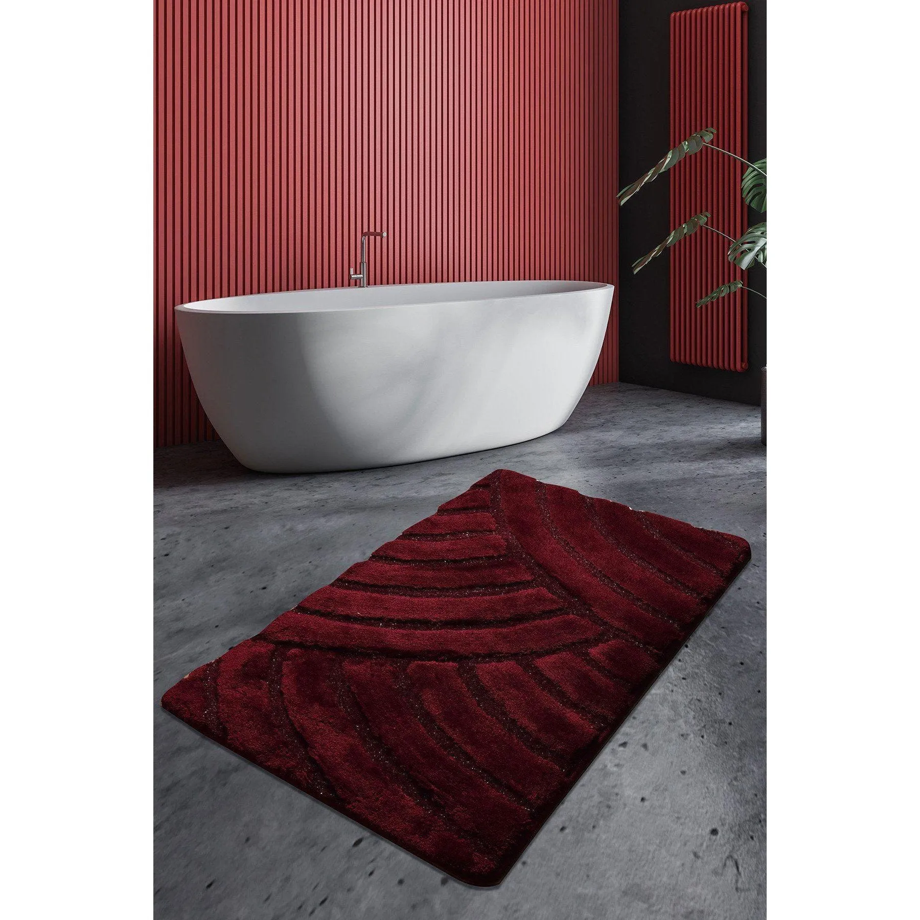 Pearl - Cherry (70 x 120)  Bath Mat