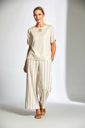 Peruzzi Stripe Linen Trouser