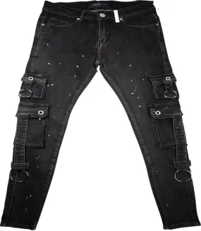 Pheelings-Auhl Aologne Cargo Pants-Dark Black