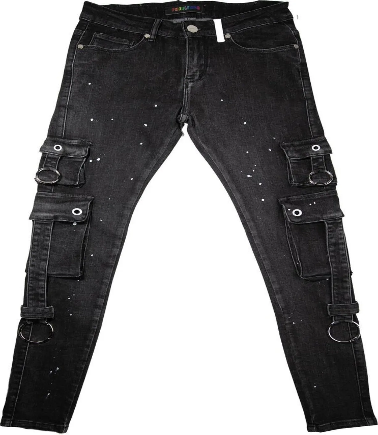 Pheelings-Auhl Aologne Cargo Pants-Dark Black