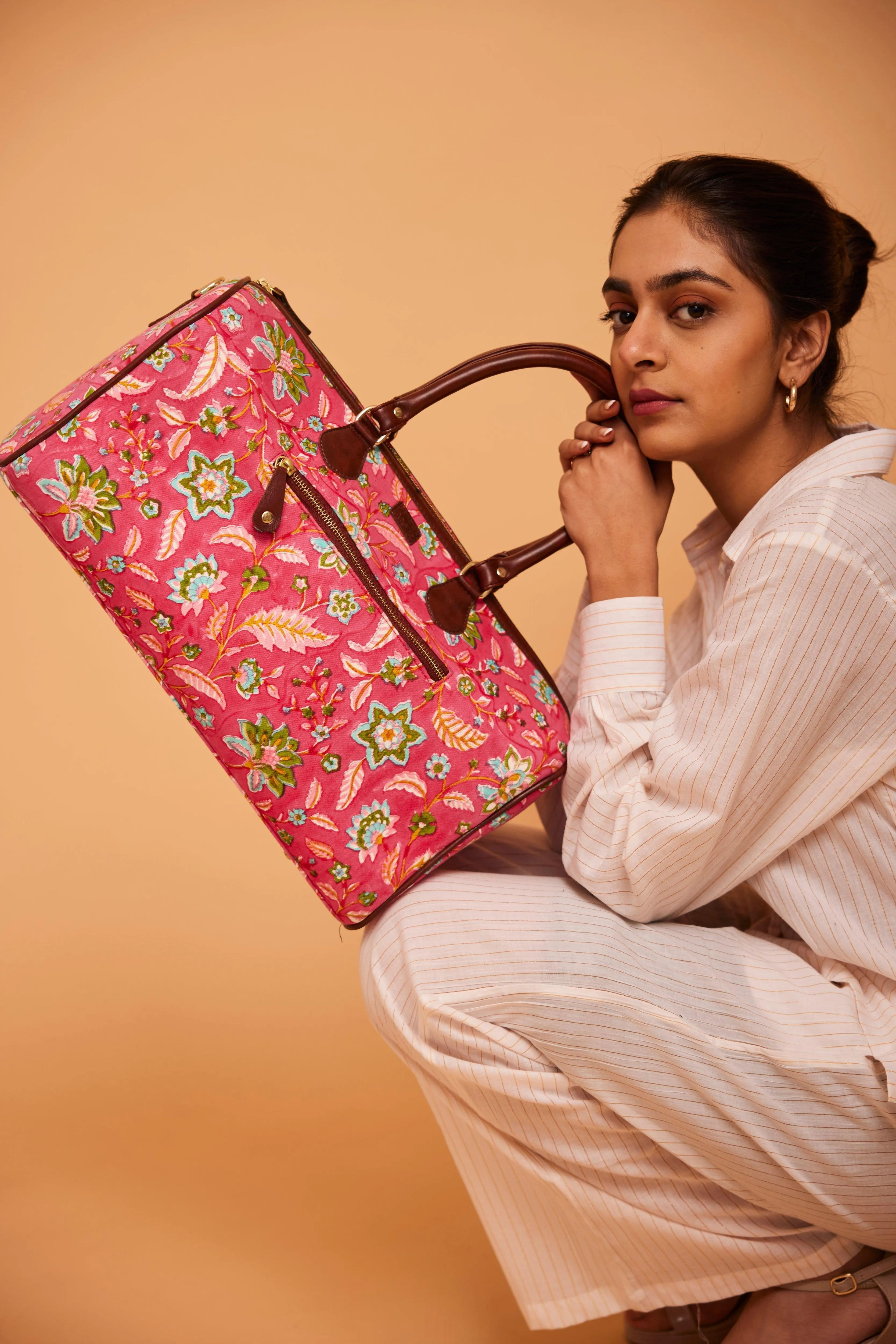 Pink Blush Weekend Duffle Bag