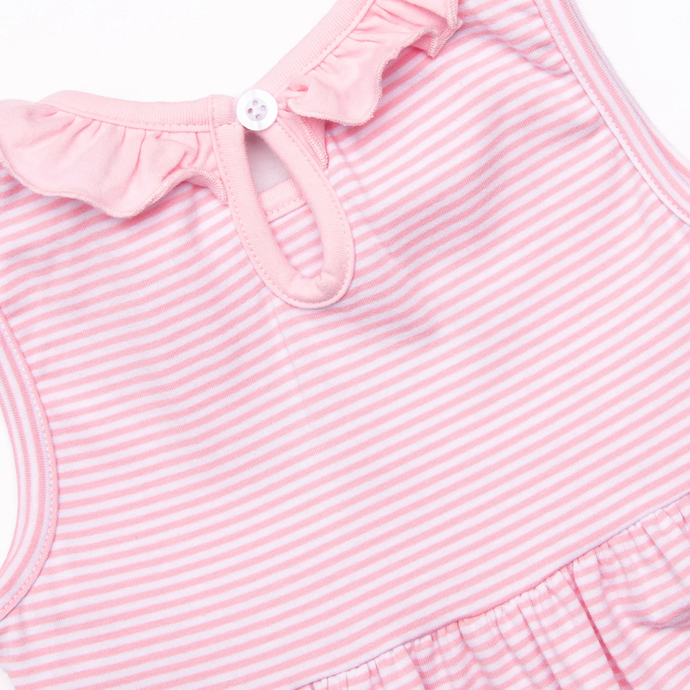 Pink Paradise Applique Dress, Pink