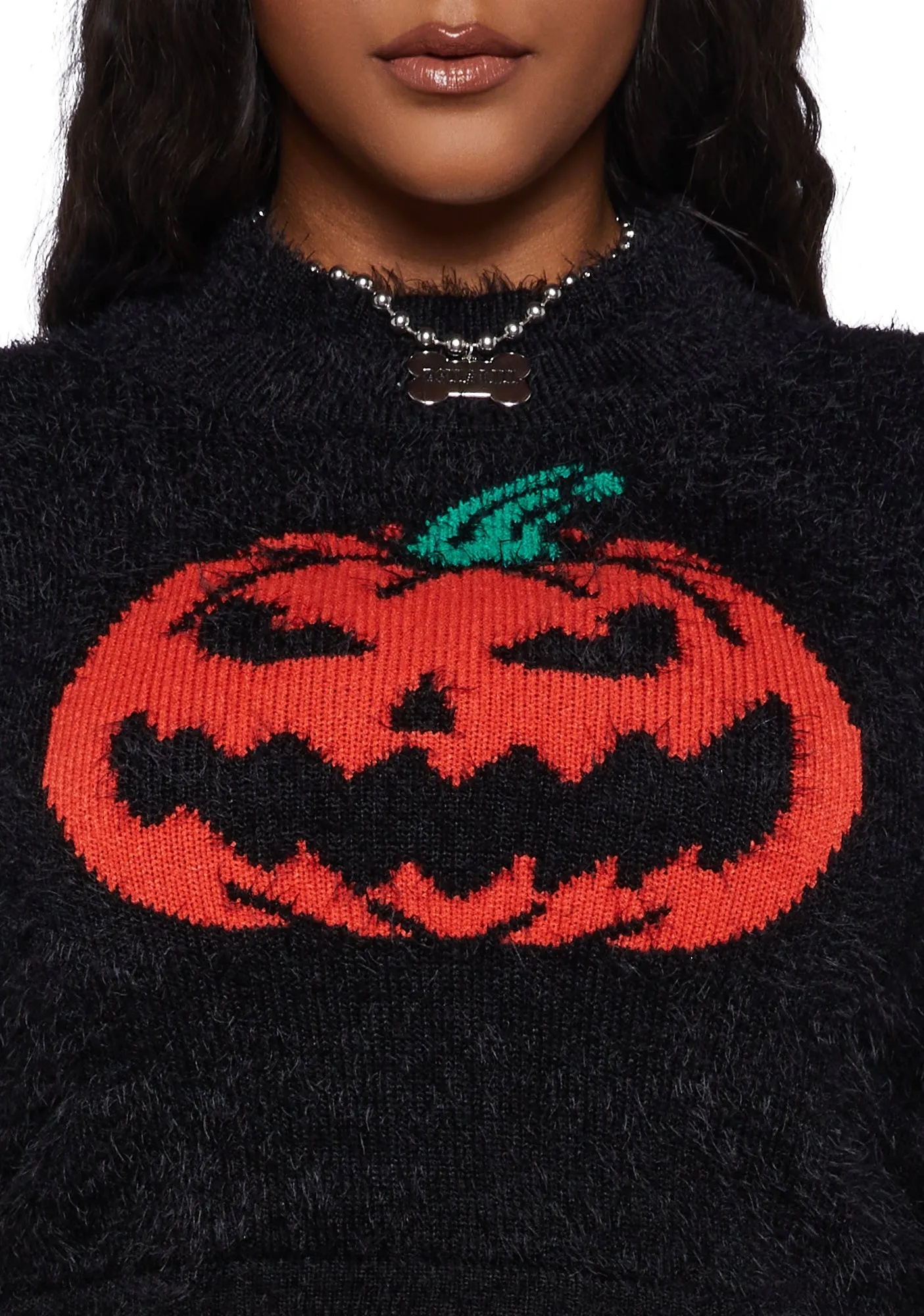 Plus Cut It Out Crop Sweater