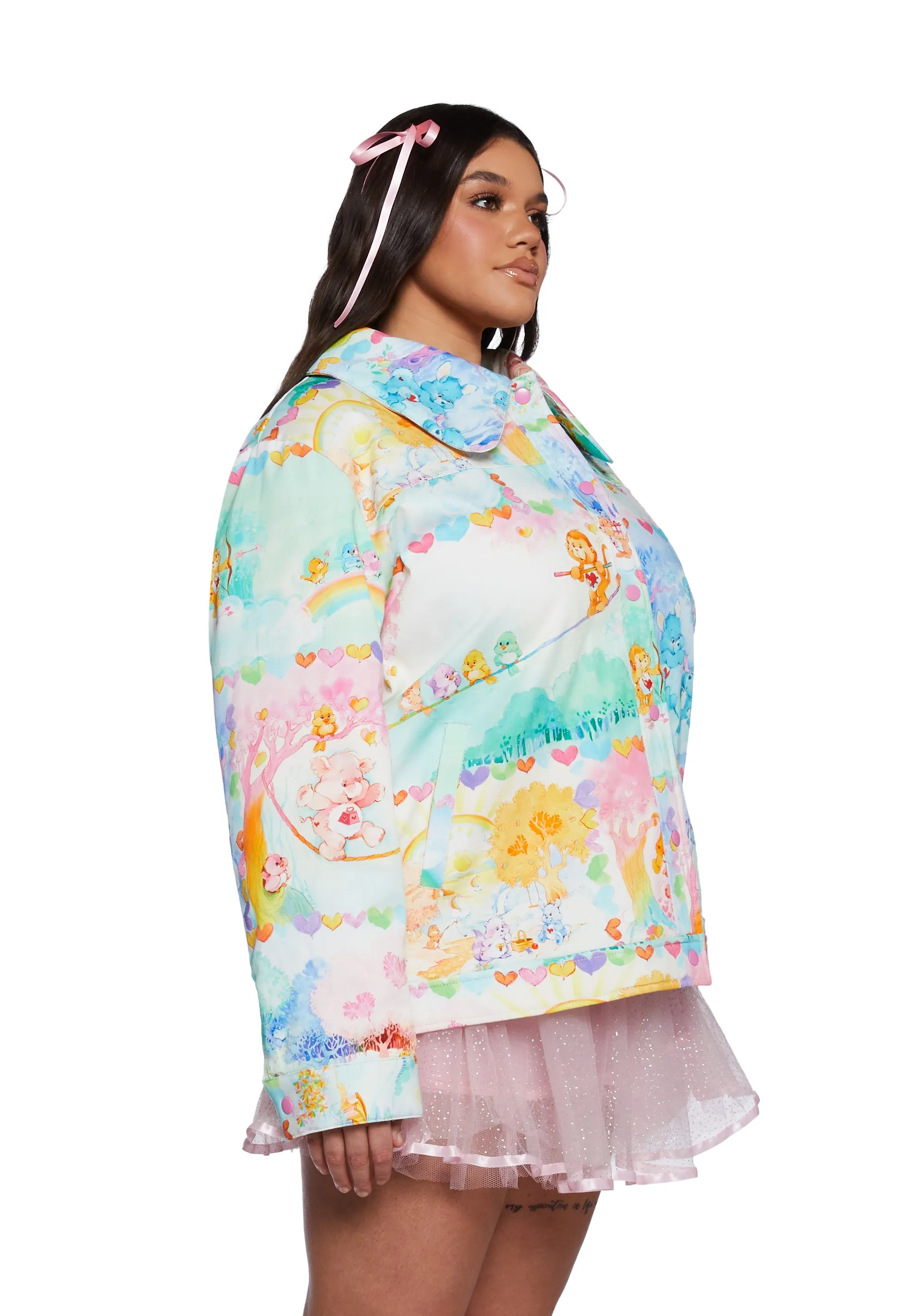 Plus Friendship Forever Twill Jacket