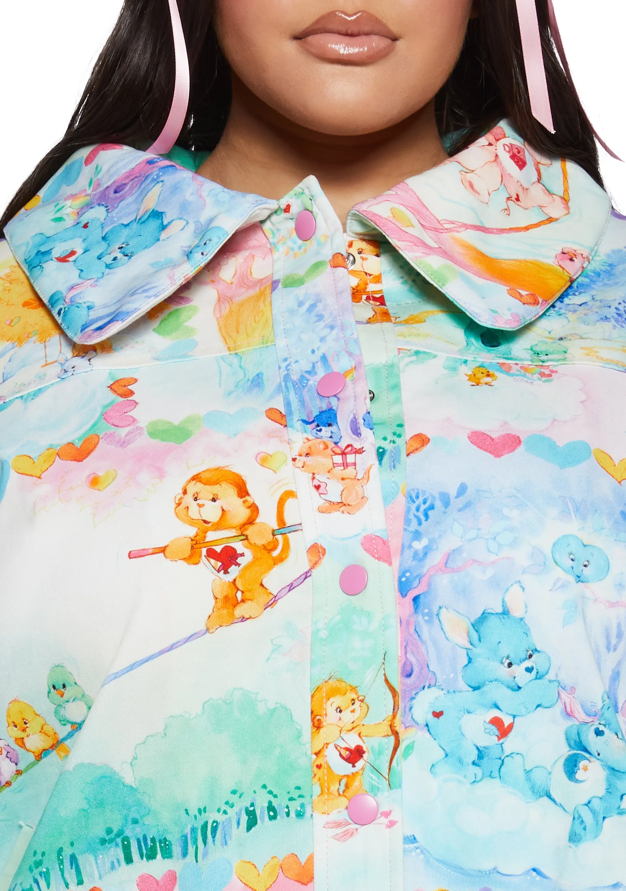 Plus Friendship Forever Twill Jacket