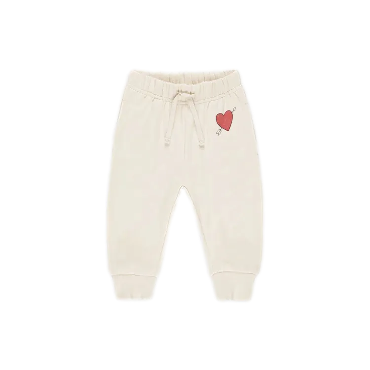 Quincy Mae - Relaxed Fleece Sweatpant - Cupid