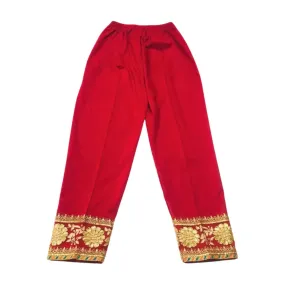 Red Girls' Trousers
