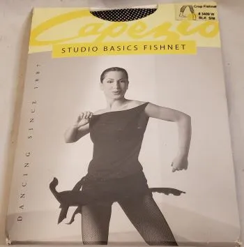 Reign  -- Women's Studio Crop Fishnet Tights
