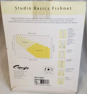 Reign  -- Women's Studio Crop Fishnet Tights