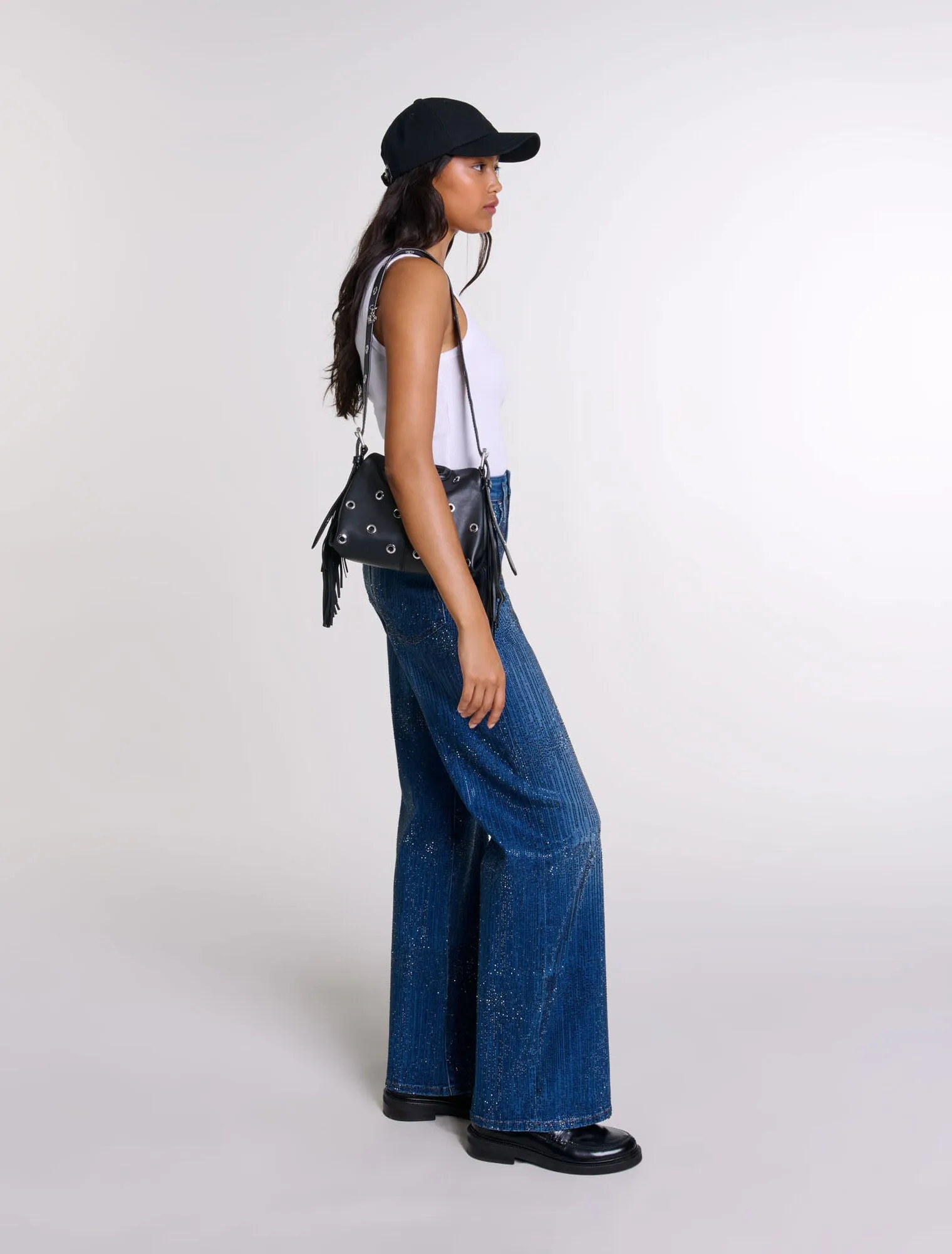 Rib knit tank top