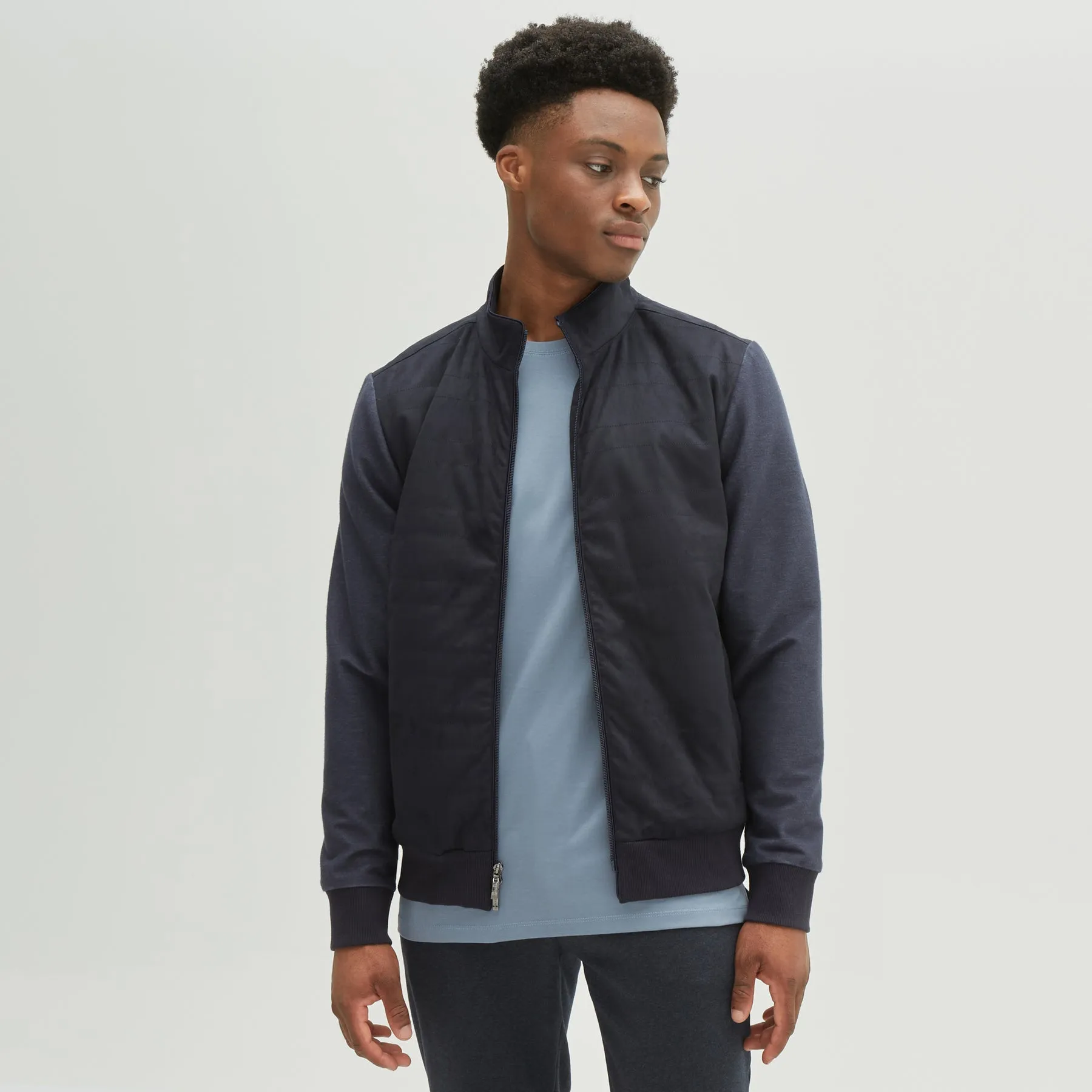 Robert Barakett - RENOIR QUILTED JACKET - Navy