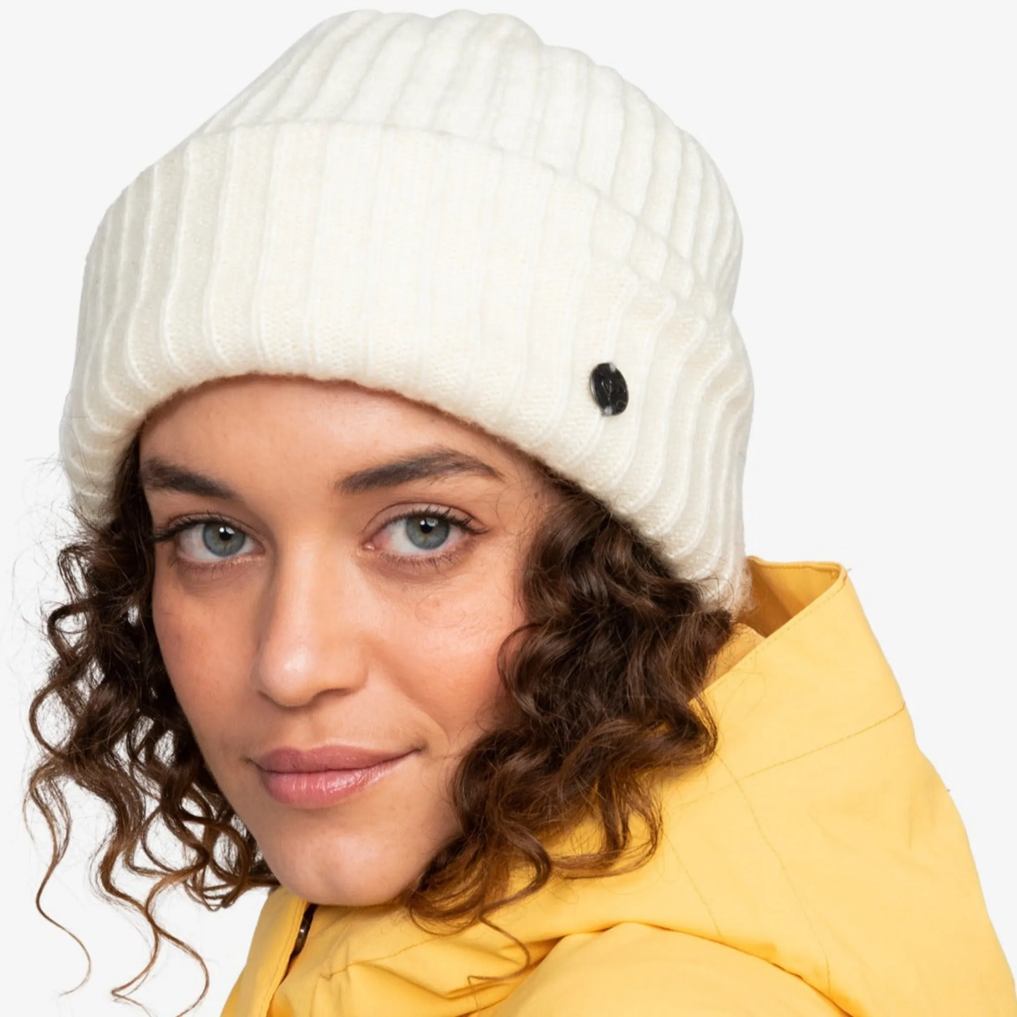 Roxy Nevea Beanie - Egret