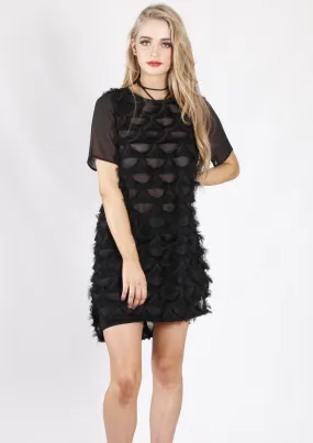 RV0894SS Textured Shift Dress (Pack)