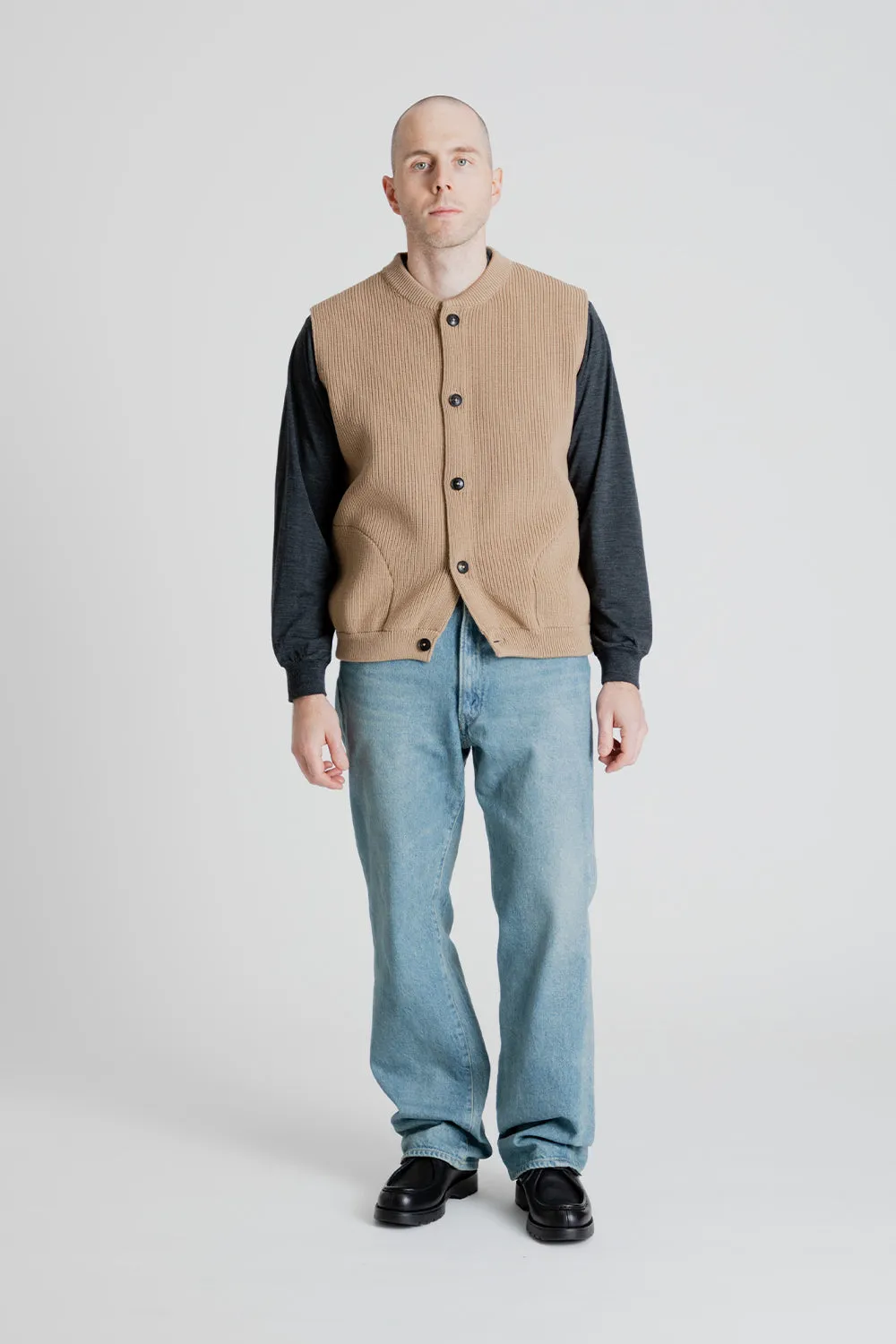 Skipper Vest - Camel