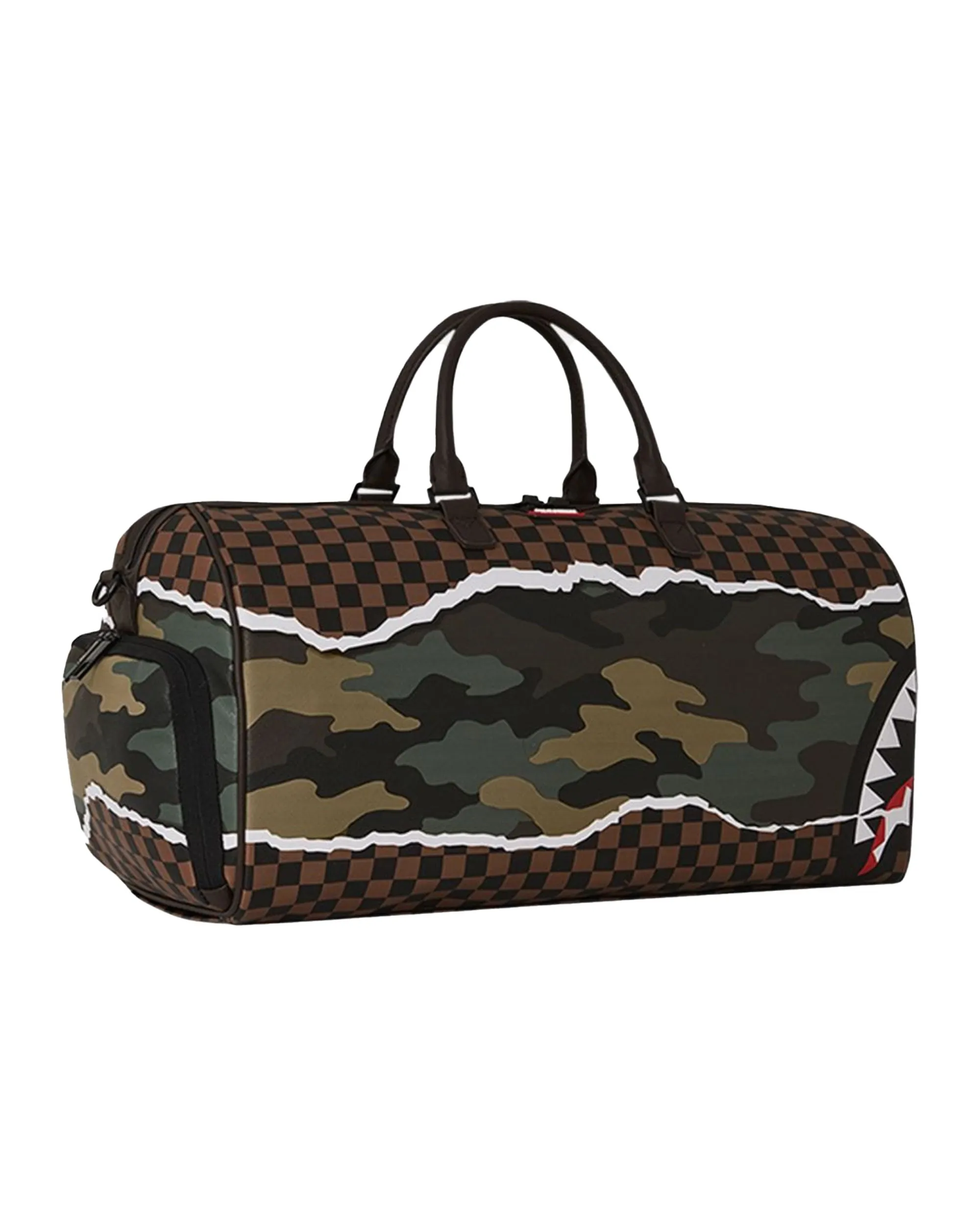 Sprayground Tear It Up Camo Duffle