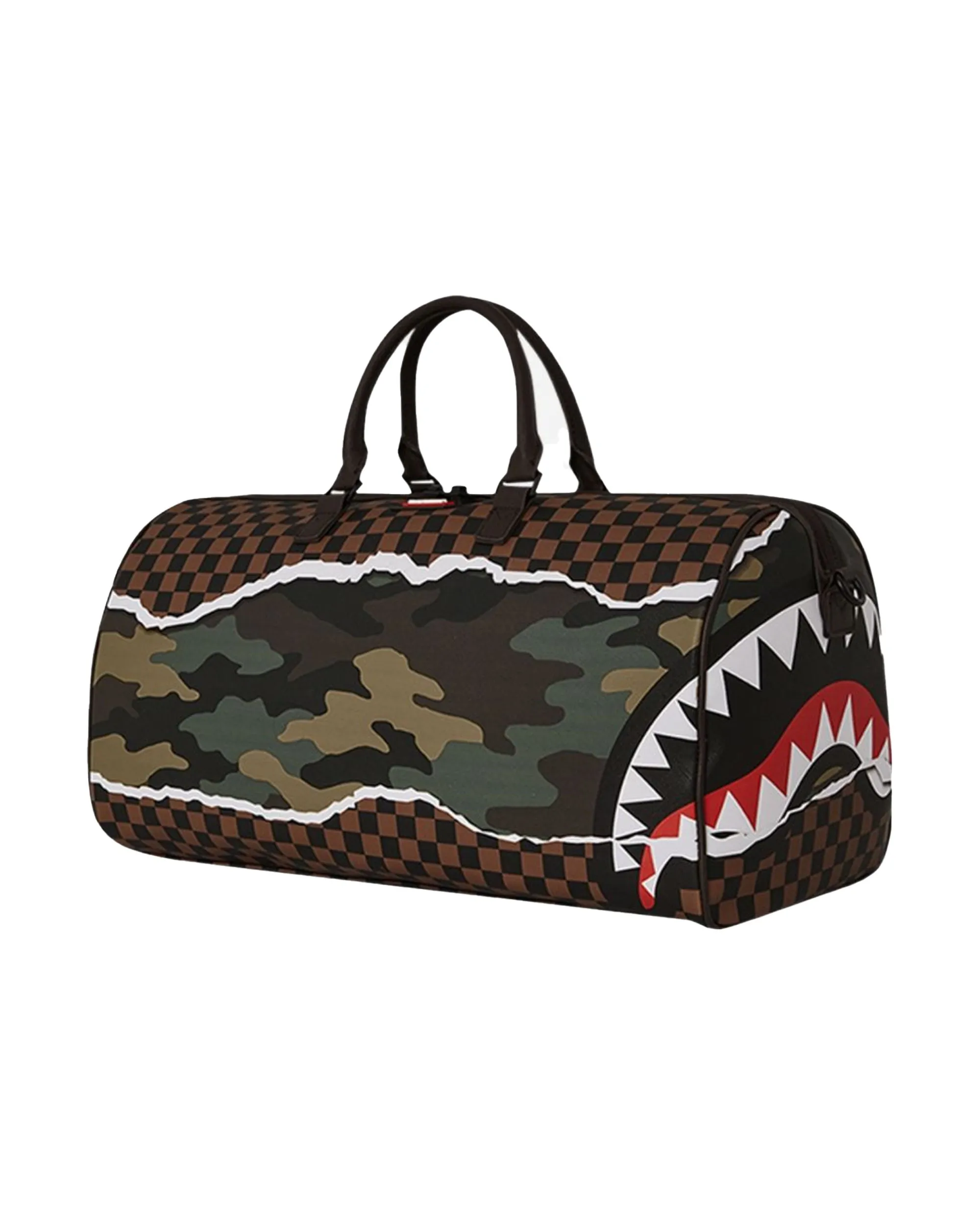 Sprayground Tear It Up Camo Duffle