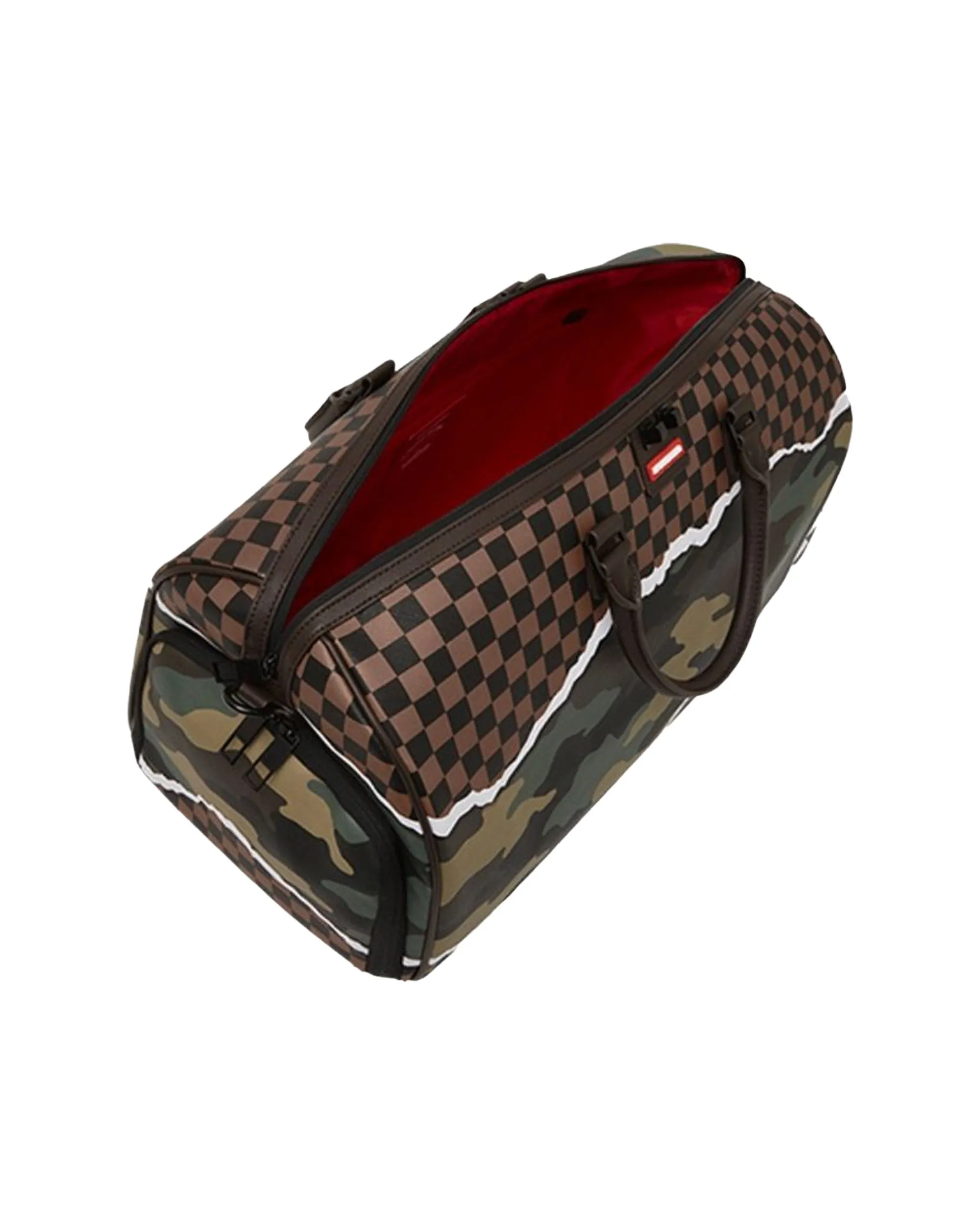Sprayground Tear It Up Camo Duffle