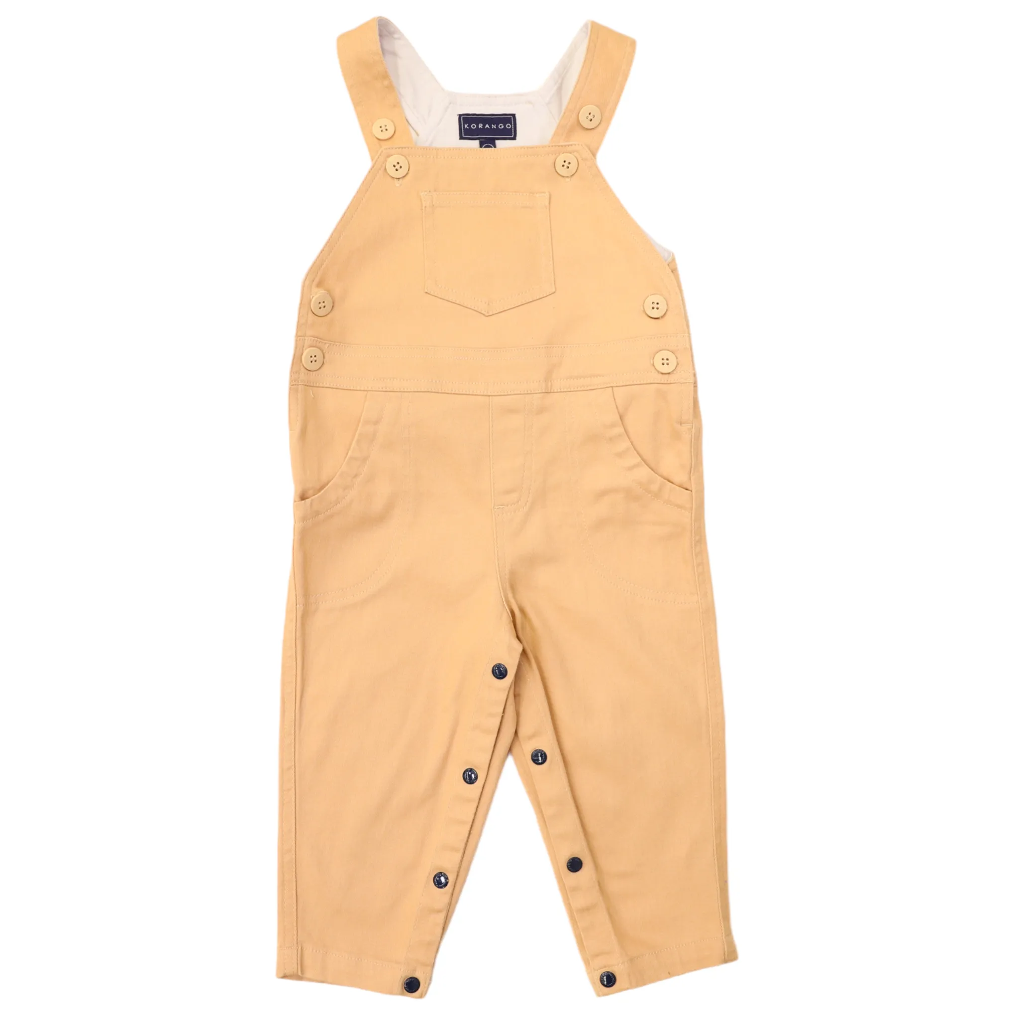 STRETCH TWILL OVERALL - Sand