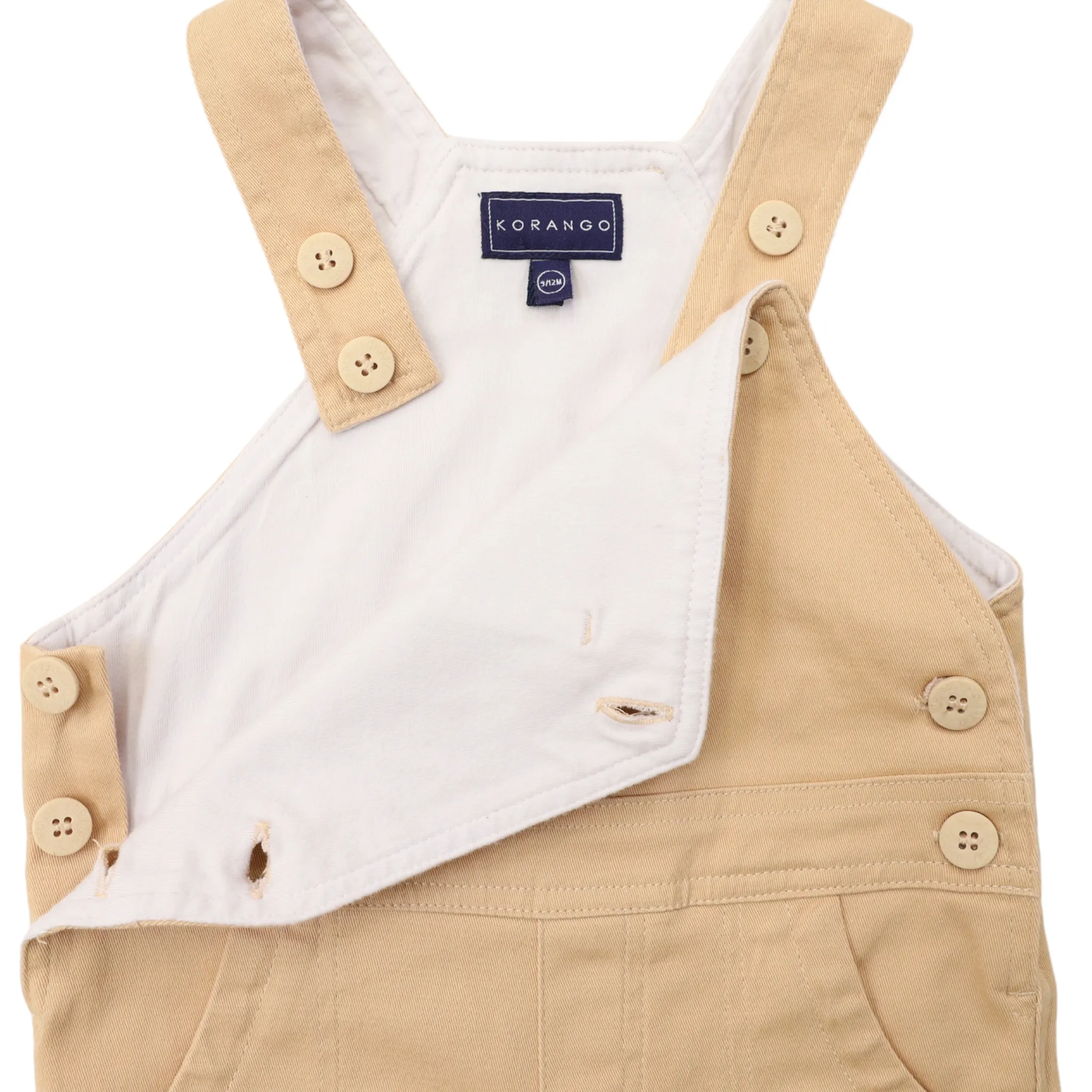 STRETCH TWILL OVERALL - Sand