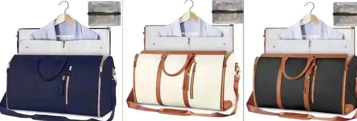 Stylish Large Capacity Waterproof Travel Duffle Folding Suit Bag