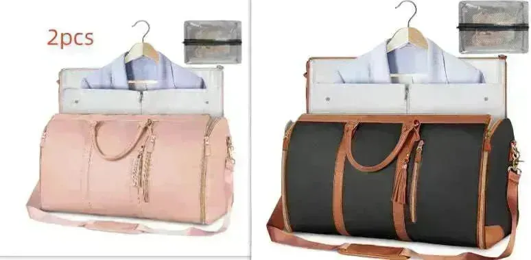 Stylish Large Capacity Waterproof Travel Duffle Folding Suit Bag