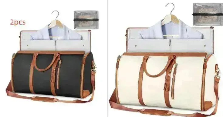 Stylish Large Capacity Waterproof Travel Duffle Folding Suit Bag