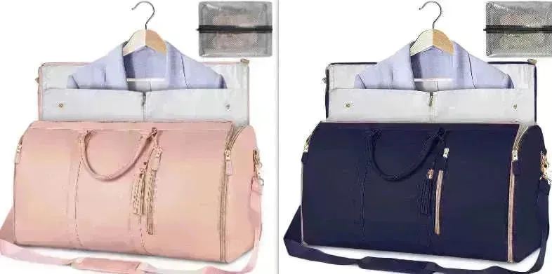 Stylish Large Capacity Waterproof Travel Duffle Folding Suit Bag