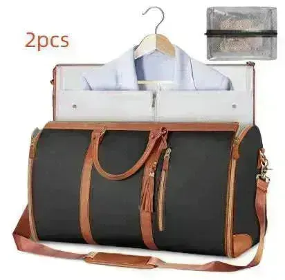 Stylish Large Capacity Waterproof Travel Duffle Folding Suit Bag