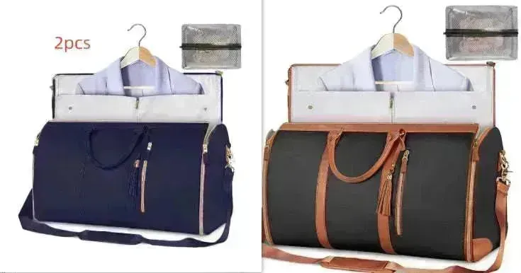 Stylish Large Capacity Waterproof Travel Duffle Folding Suit Bag