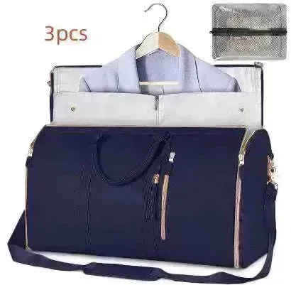 Stylish Large Capacity Waterproof Travel Duffle Folding Suit Bag