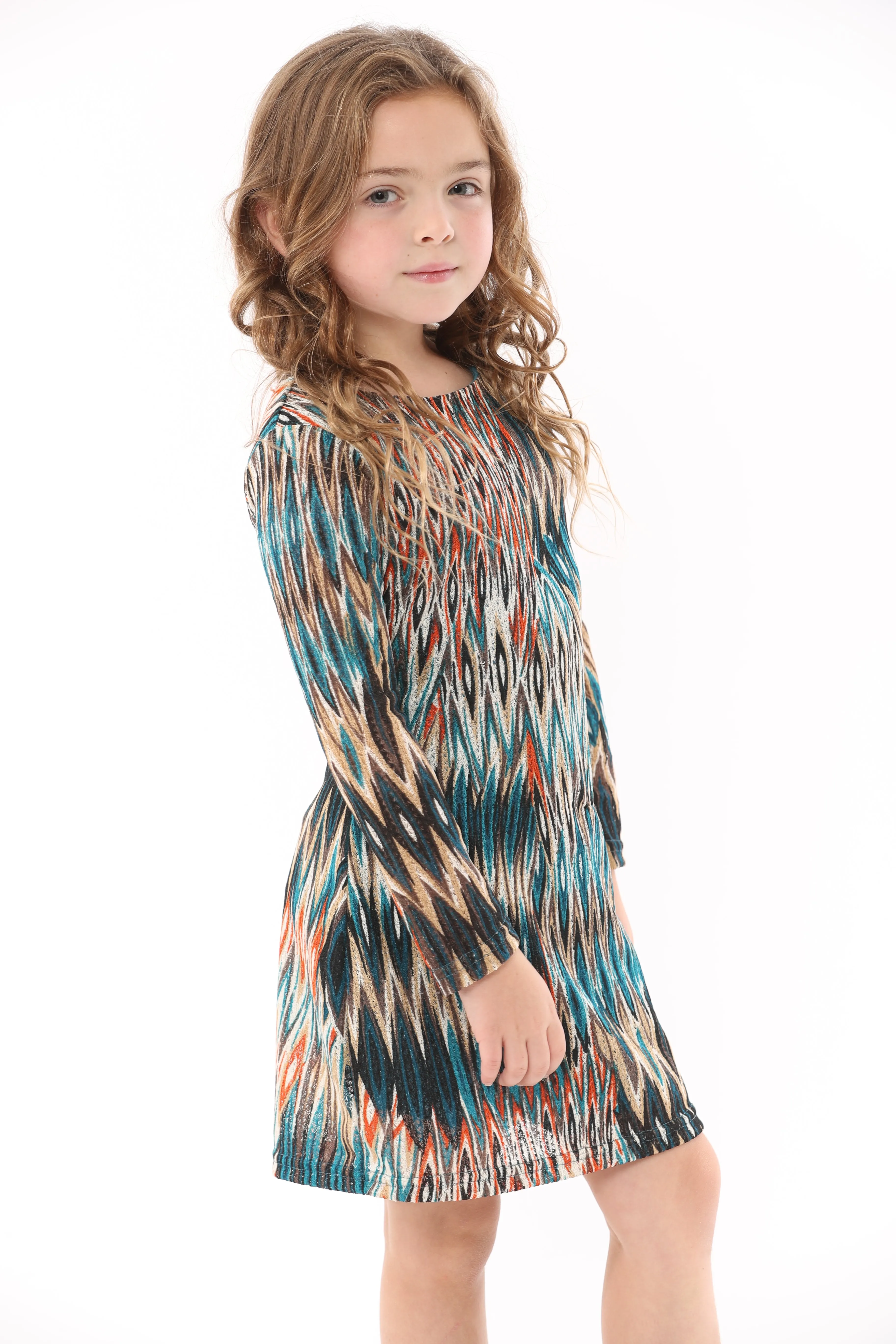 Sweater Knit Navajo Dress