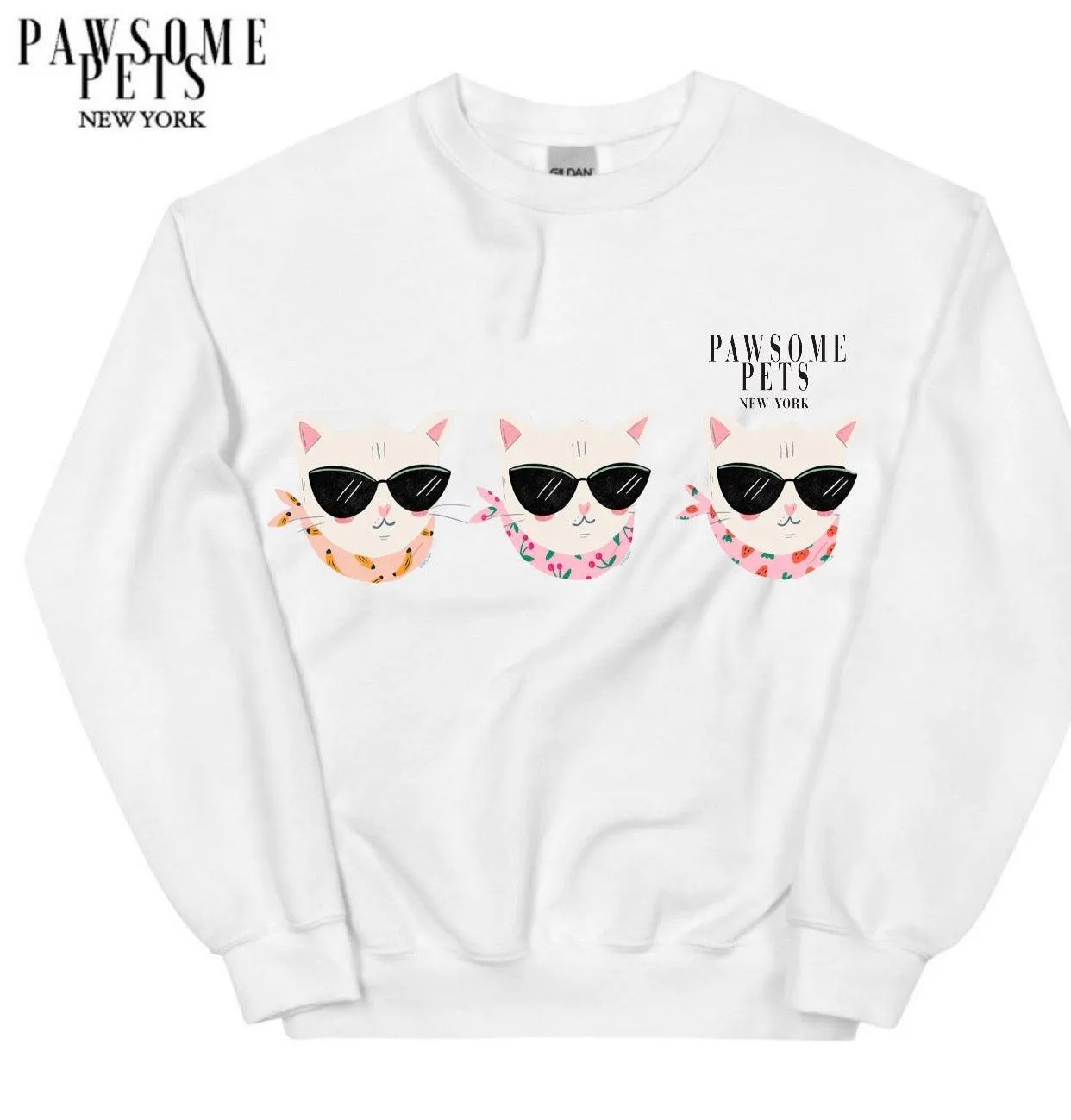 SWEATSHIRT - COOL CATS(MIDDLE)
