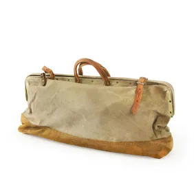 Tan / Brown Vintage Duffle Bag