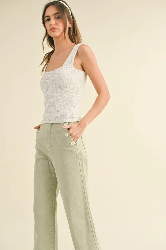 Textured Knitted Top