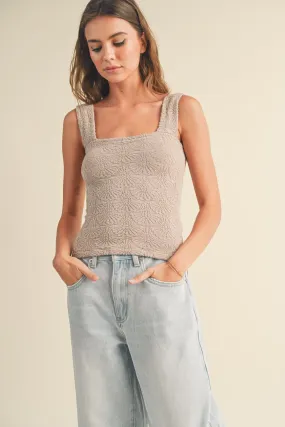 Textured Knitted Top