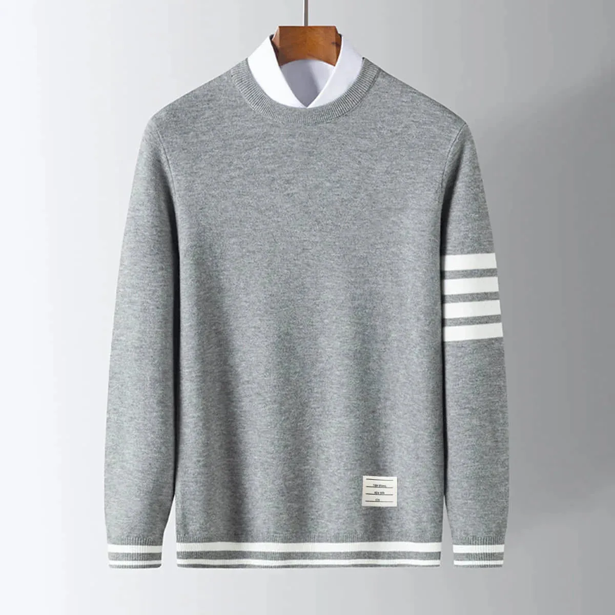 Thom Pullover | Casual stilvoller Pullover mit Rundhalsausschnitt für Herren