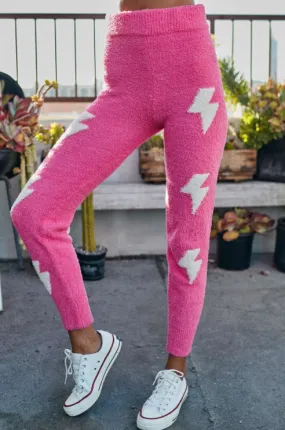 THUNDER PRINT SWEATPANTS