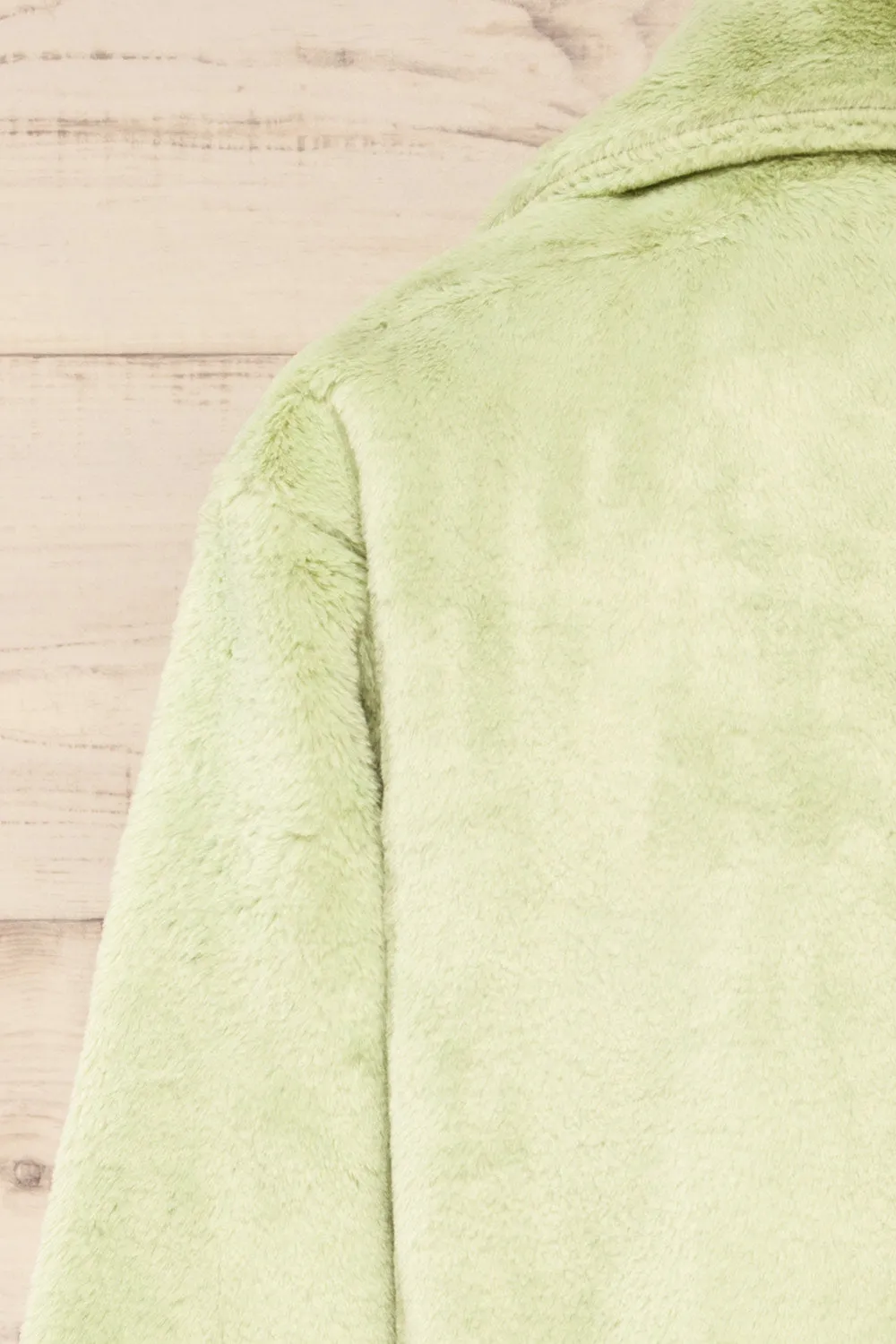 Torrent Green | Soft Fuzzy Coat