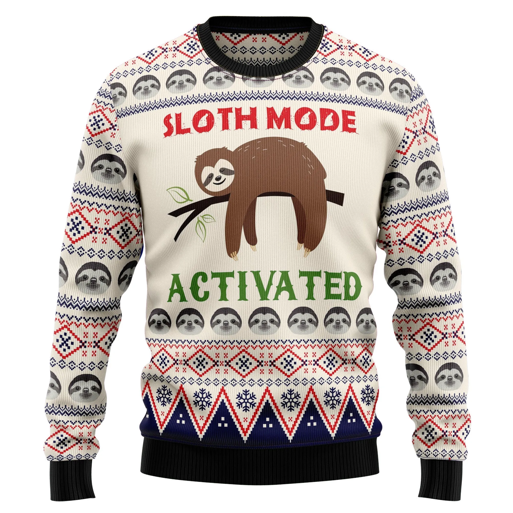 Ugly Sweater JulesRoche Stylish All-Over Print Christmas