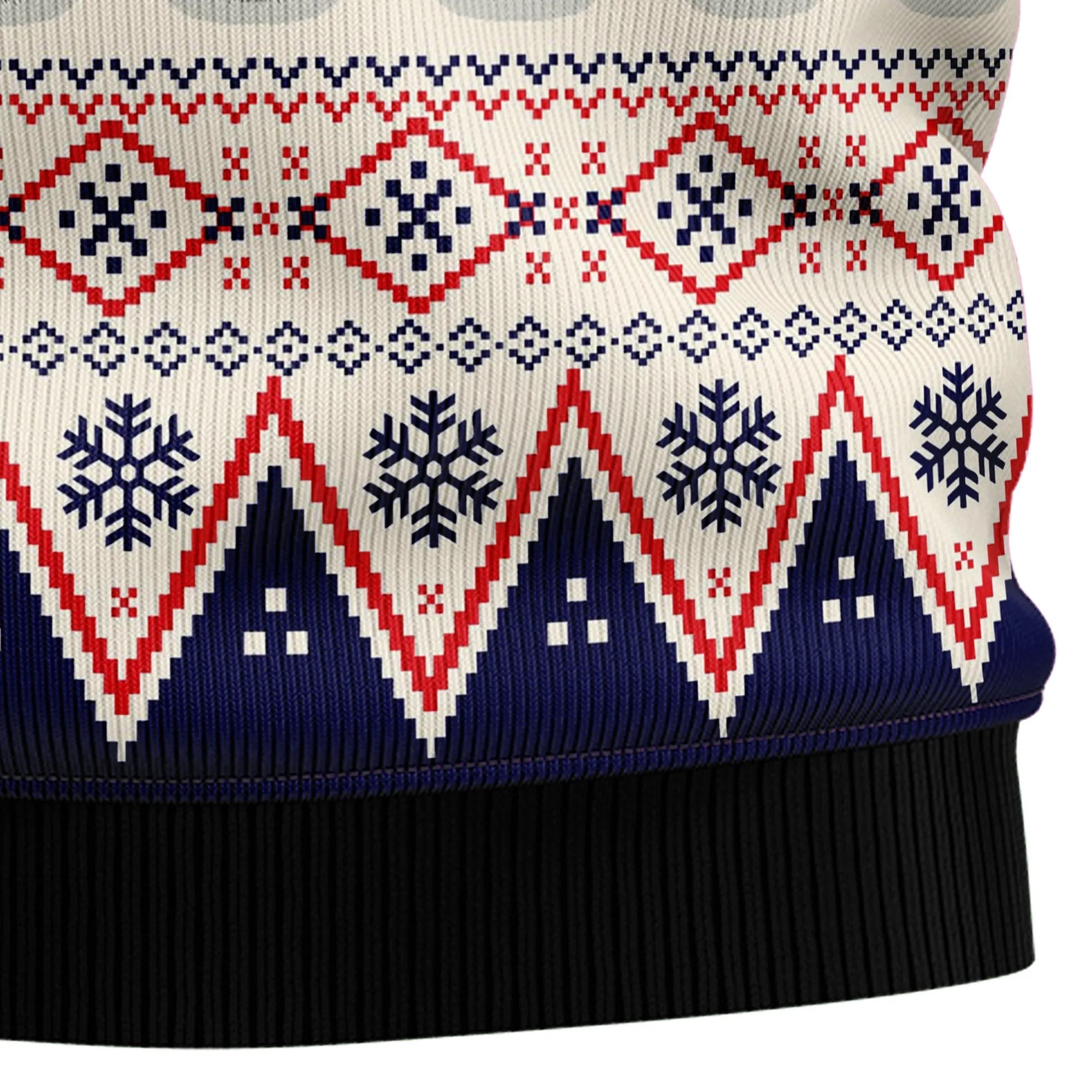 Ugly Sweater JulesRoche Stylish All-Over Print Christmas