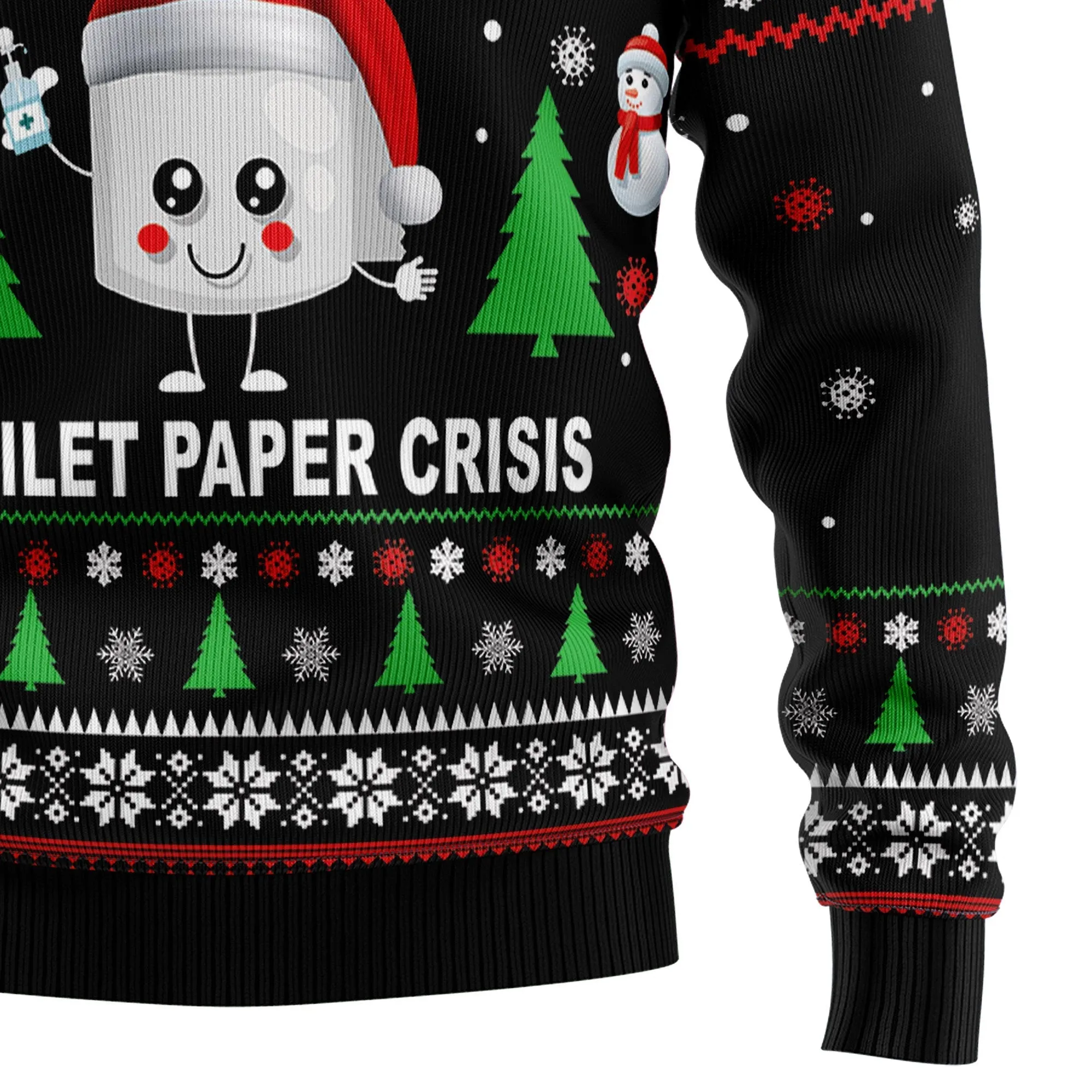 Unisex Christmas Jumper JulesRoche Funny Festive Pullover