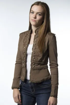Victorian Style Tailored Jacket-515